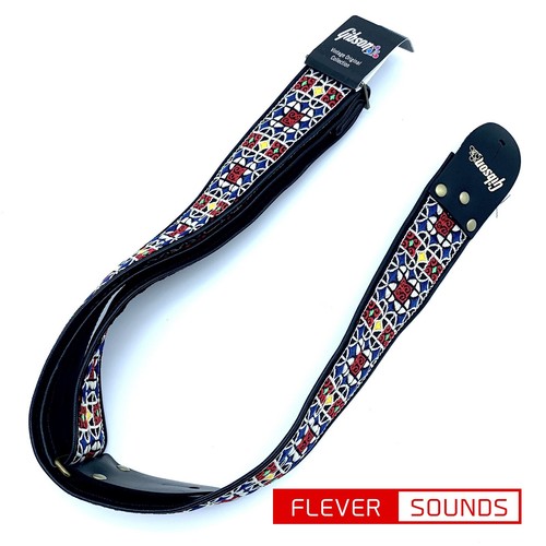 Gibson Guitar Strap The Mosaic Vintage Original Strap ASVSMOS Genuine