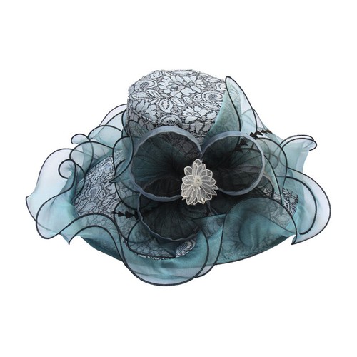 Damenmütze Kentucky Derby Kirche Kleid Braut Tee Party Hochzeit Mütze - Bild 6 von 34