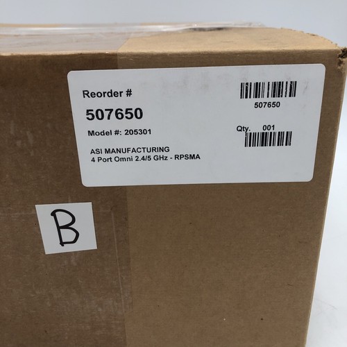 Open Box VENTEV TerraWave M6060060M1D43620M Omni-Dir Wi-Fi Antenna READ. B - Afbeelding 2 van 12