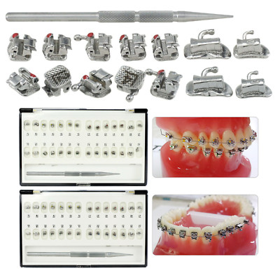 Orthodontic Damon Q Self-ligating Bracket Braces Buccal Tube Roth MBT 022 Ormco