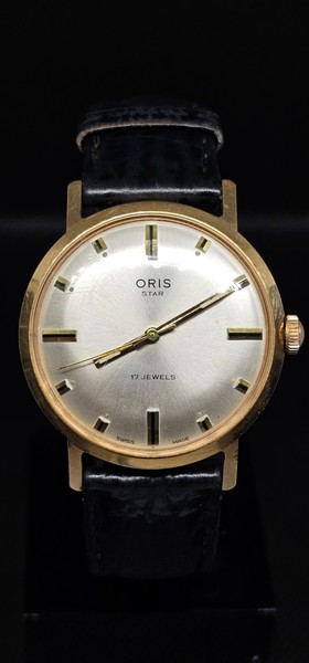 Oris Star Vintage Uhr 10 Mikron vergoldet 17 Jewels Swiss Made 60er Jahre
