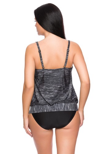 DAMEN OVERSIZE TANKINI SET MELIERT+SLIP GR. 38 M CUP A/B (WS7.5-1714-G-1382 - Bild 10 von 12