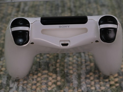 Sony CUH-ZCT2U DualShock 4 Controller Wireless Bianco Grigio per PS4 Testato Funzionante - Foto 8 di 14