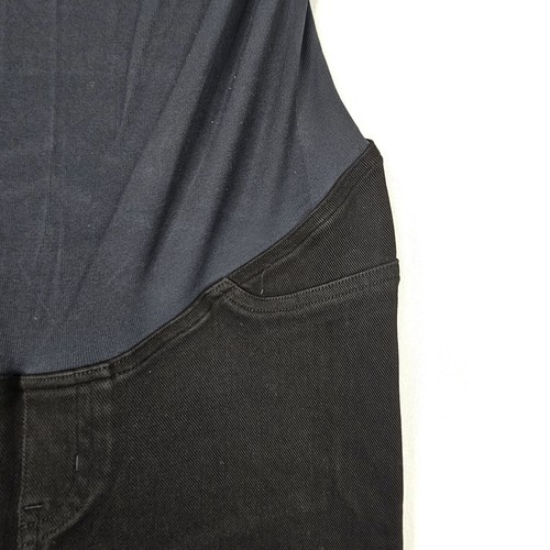 Spanx Mama Maternity Black Skinny Ankle Jean Stretch Denim Size XL - Picture 7 of 15