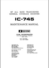ICOM IC-745 Service Manual