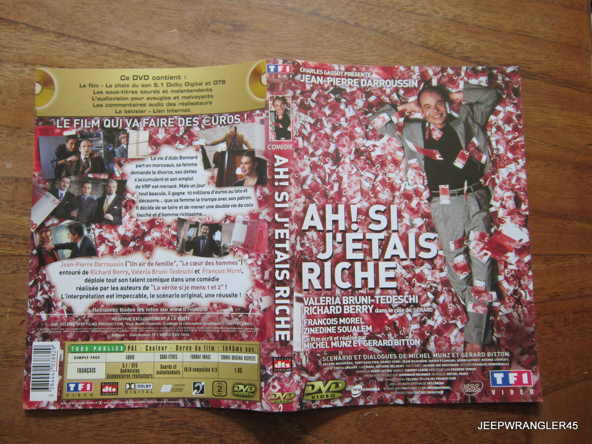 Dvd Ah Si J Riche d’occasion | Plus que 2 à -75%