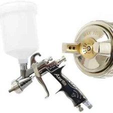 Auarita  W500 1.3 mm HVLP Spray Gun Gravity Feed Sprayer For Solvent Paint MP500