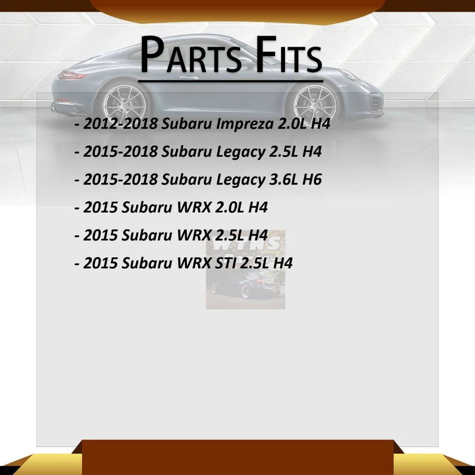 Brazo de control superior trasero y rótula 2 piezas para Subaru WRX 2015 Subaru WRX STI 2015 Foto 2 de 4