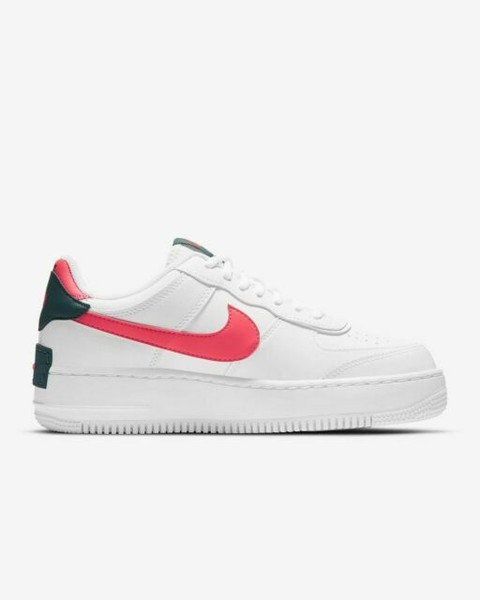 Size 9 - Nike Air Force 1 Shadow White Solar Red 2021 for sale online | eBay