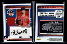 2023 Panini Stars & Stripes National Team Patch AUTO Easton Barrett