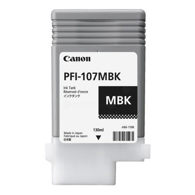 Canon 6704B001 PFI-107 MBK Tintenpatrone schwarz matt, Inhalt 130 ml