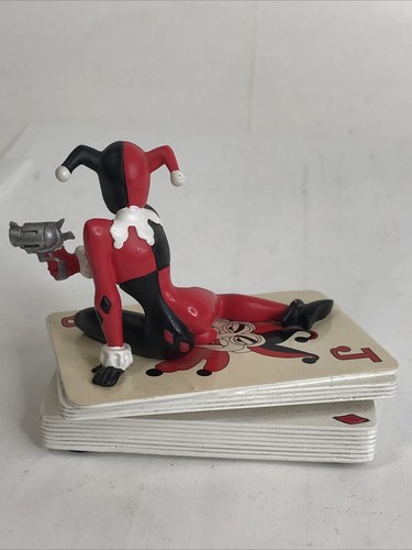 DC Direct Harley Quinn Porcelain Statue Signed Voice Actress Arlene Sorkin Rare - Picture 4 of 8