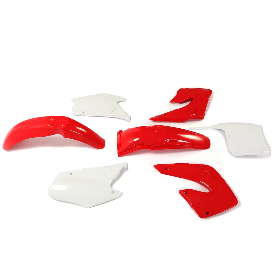 Juego de kit de plástico rojo Restyle carrocería completa trabajo para Honda CR125R CR250R 2000-2001 Foto 2 de 4