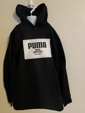 Boy's Puma Popover Hoodie Sweatershirts with Logo Size M / 10-12 Years/ NWT