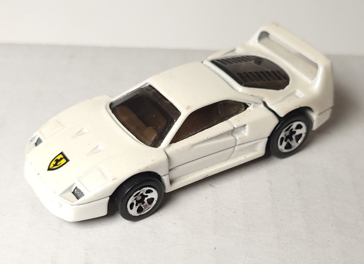 Hot Wheels loose Ferrari F40 white 5sp #442 | eBay