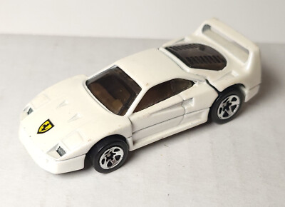 Hot Wheels loose Ferrari F40 white 5sp #442 | eBay