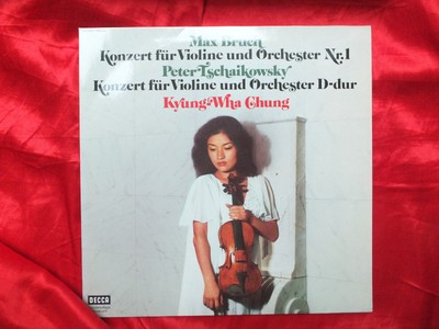 MAX BRUCH PETER TSCHAIKOWSKY VIOLIN KONZERT PREVIN LSO KYUNG-WHA CHUNG