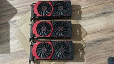 4 schede GPU MSI R9 390X GAMING 8G AS-IS per ricambi-non funzionanti (leggere bene)