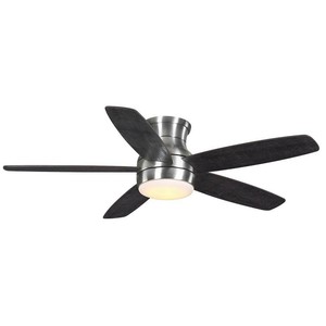Home Decorators Ashby Park 52 Color Changing Led Brushed Nickel Ceiling Fan Home Decorators Ashby Park 52 Color, Can You Convert A Flush Mount Ceiling Fan To Downrod