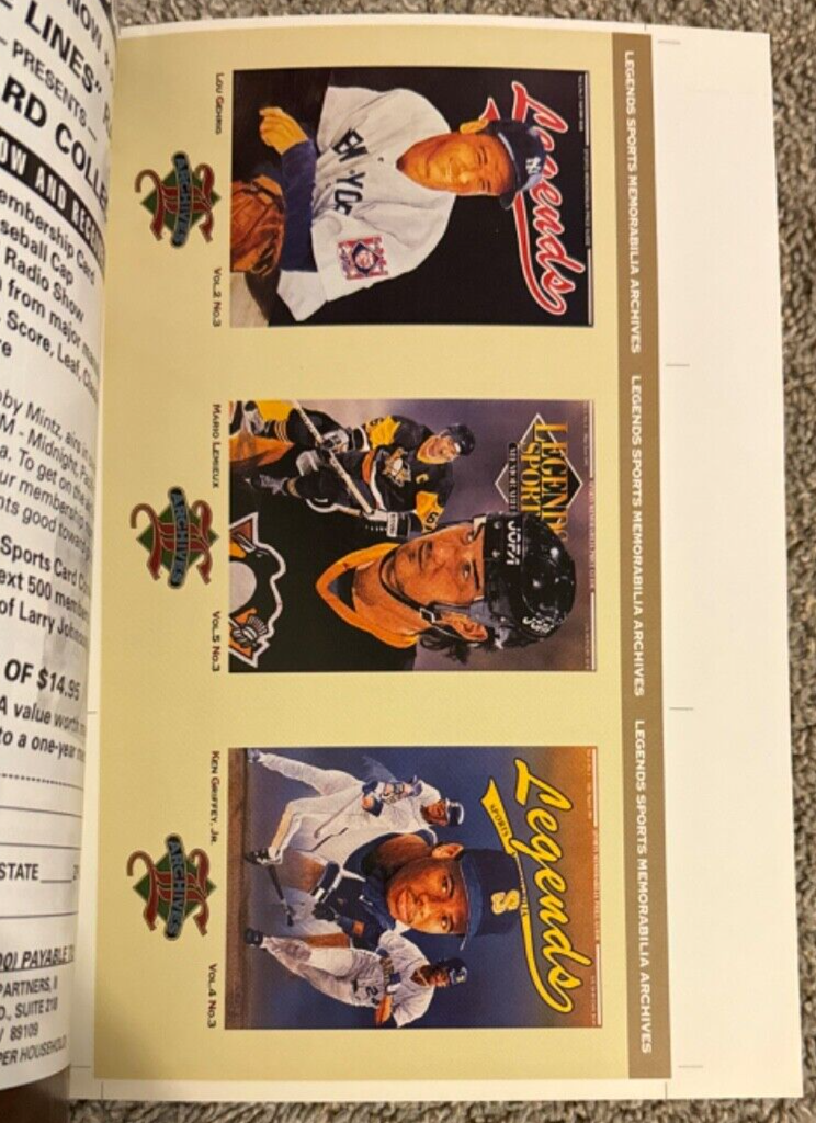 1993 Legends Sports Memorabilia Magazine Kirby Puckett Cover Uncut