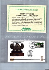 JUVENTUS BUSTA 1° GIORNO-JUVE VINCITRICEPRIMA EDIZIONE COPPA SAN MARINO-6-8-1996