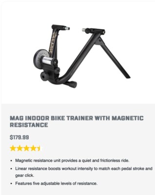 Saris Fluid and Magnetic Indoor Bike Trainers