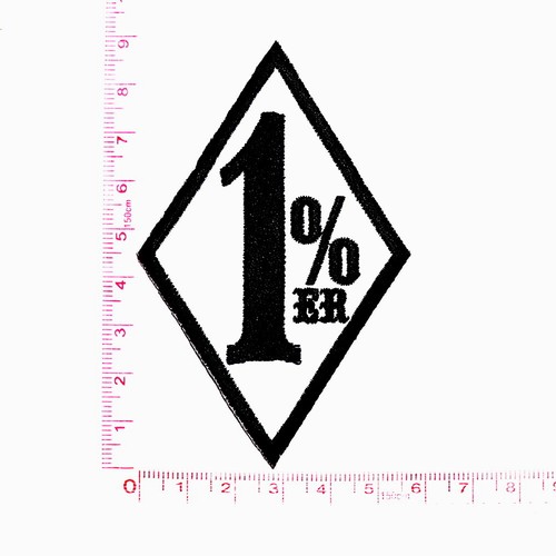 1% er Outlaw Chopper Patch Motorcycles Biker Club Emblem for DIY Iron on Clothes - Picture 16 of 19