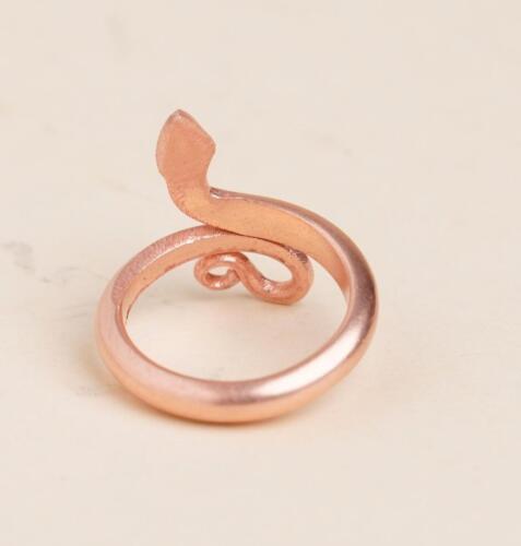 Anello Rame Consacrato Isha Life Sarpa Sutra Anelli Serpente Grandi Dimensioni - Foto 4 di 4
