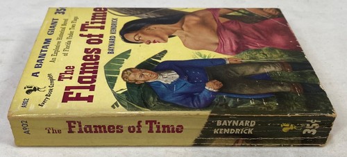 The Flames of Time by Baynard Kendrick, Bantam Books, 1951, Paperback - Foto 3 di 5