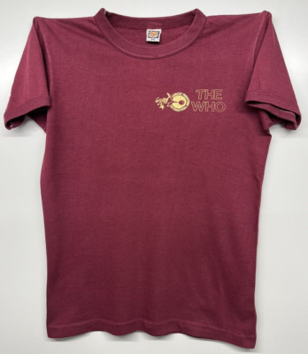 The Who Crew Only Short Sleeved Shirt CPI Promo Sold Out Maple Leaf Gardens 1980