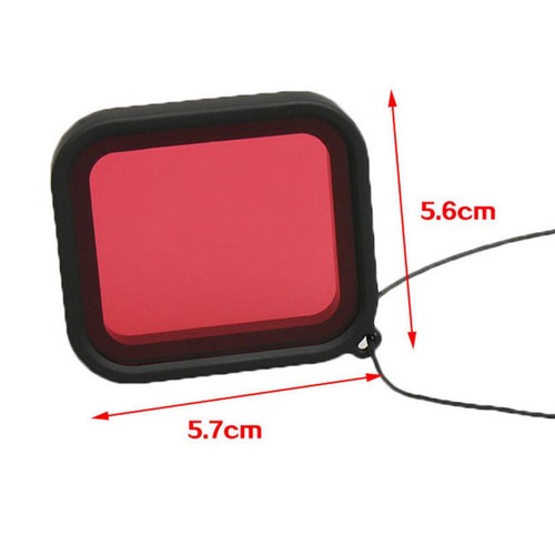 Underwater Diving Housing Case Red Lens Filter Cover For GoPro Hero 5 6 Camera - Picture 9 of 9