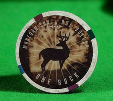 Mohegan Sun Casino $1 Casino Chip Uncasville Connecticut