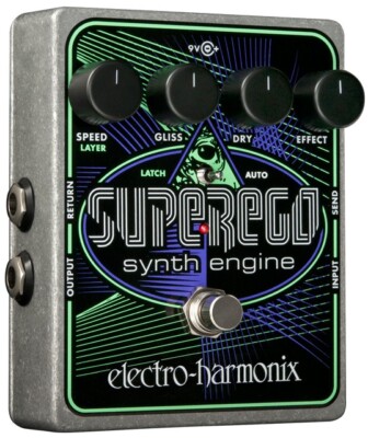 Electro Harmonix EHX Superego Synth Engine effects pedal