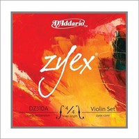 D'addario Zyex 4/4 Violin String Set, Medium on sale D'addario Zyex 4/4 Violin String Set, Medium on sale