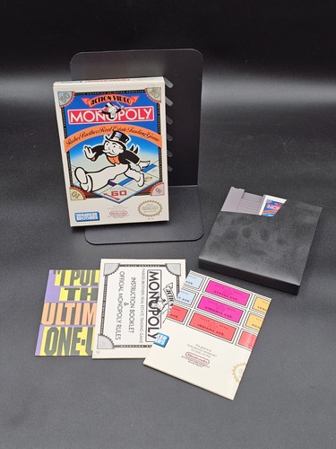 Monopoly Nintendo NES - Complete In Box w Manual & Poster! - Fast Shipping! - Picture 1 of 11