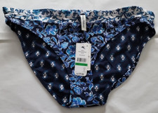 Tommy Bahama Mare Navy WoodBlock Reversible Hipster Size M/M