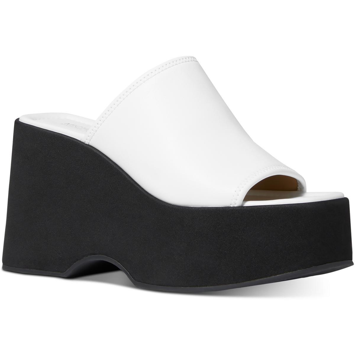 MICHAEL Michael Kors Женские белые босоножки Dabney на платформе 6,5 см (B,M) 1279