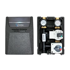 Pumpengruppe gemischt DN25 mit Wilo Yonos STG, Mischer und Mischermotor komplett