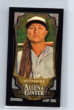 2024 Topps Allen & Ginter #211 Kelsie Whitmore Baseball Player MINI BLACK BORDER