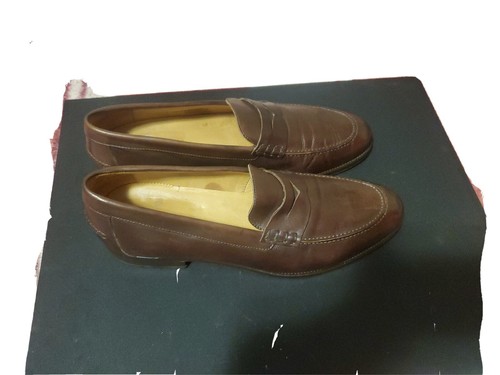 Herren POLO RALPH LAUREN Penny HALBSCHUHE 11D Braun Leder SCHUHE Hergestellt in ITALIEN  - Bild 6 von 7