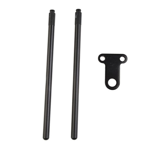 Chaîne indicateur filetée alliage d'aluminium noir pêche carpe accroc barres - Photo 4/24