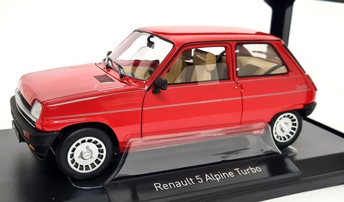 Norev 1/18 - Renault 5 Alpine Turbo 1983 Red Diecast Model Car - Picture 3 of 8