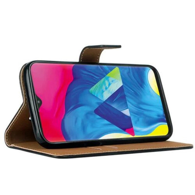 Flip Cover Case Custodia a libro portafoglio in Pelle per Cellulari Apple Iphone - Immagine 4 di 4