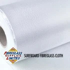 4oz Plain Weave Surfboard Cloth. Polyester and Epoxy Compatible