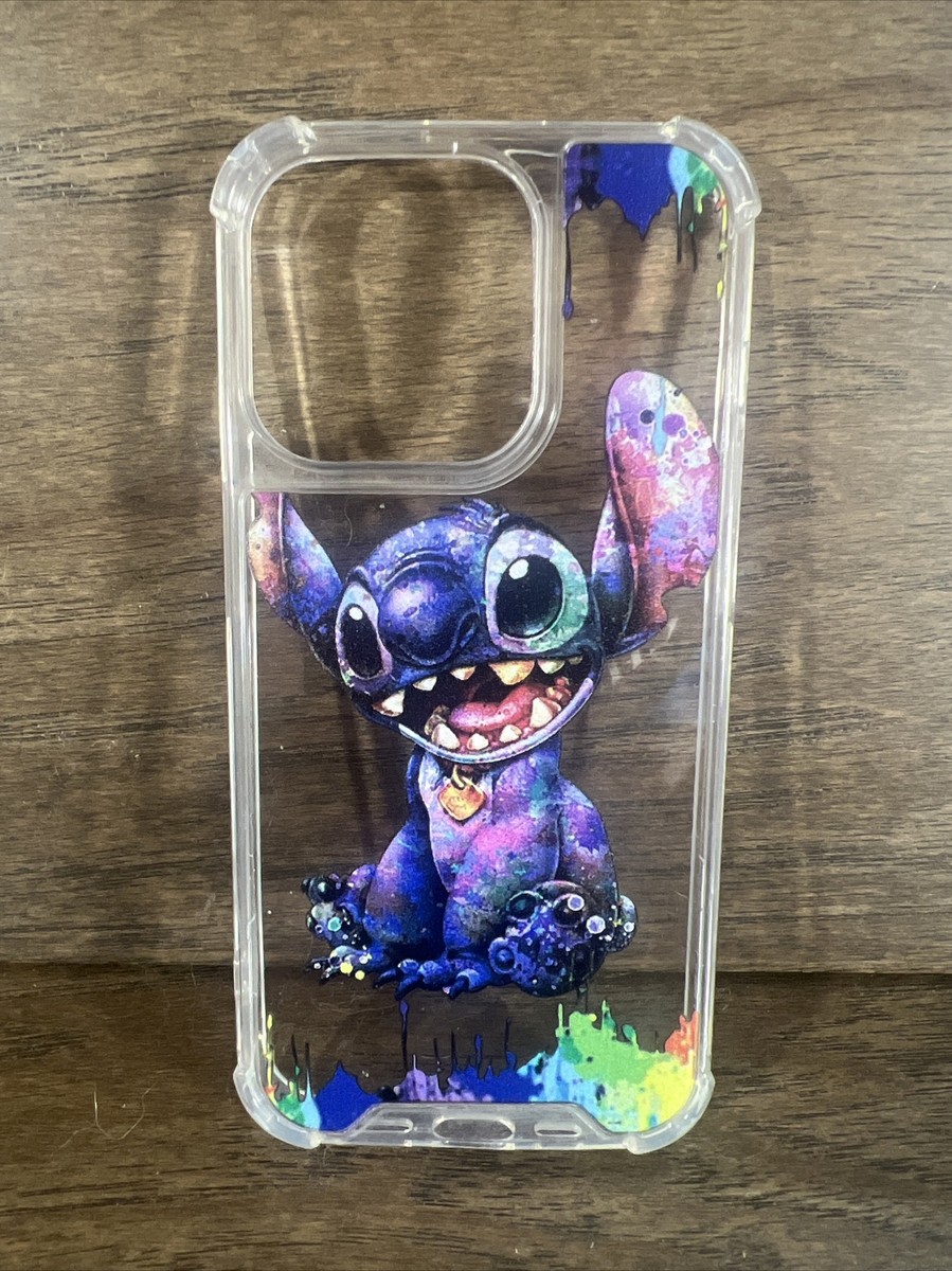 New Stitch IPhone 15 Pro Case Clear w/ 4 Corners Shockproof Protection