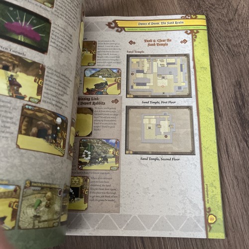 Legend of Zelda Spirits Tracks Prima Official Premiere Strategy Guide + Map DS - Picture 7 of 14