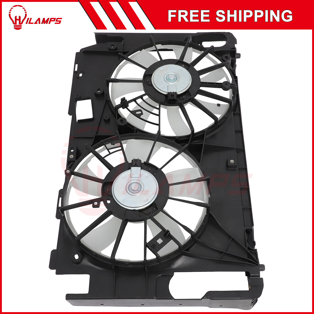 Rav4 Radiator Fans For 2006-2011 Toyota RAV4 Radiator Condenser Cooling Fan Assembly ...