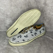 Men's Sperry Top-Sider Boat Shoes Striper Seersucker Sneakers Anchor Size 13M