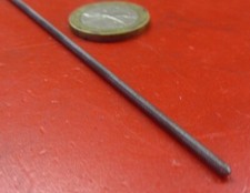 Threaded Steel Rods, Plain Finish, RH, 2-56 x 3 Foot Length