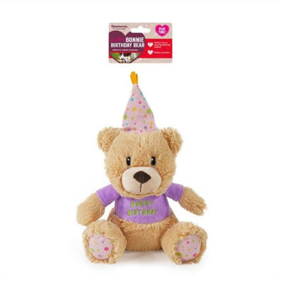 Rosewood - BIRTHDAY BEAR DOG TOY
